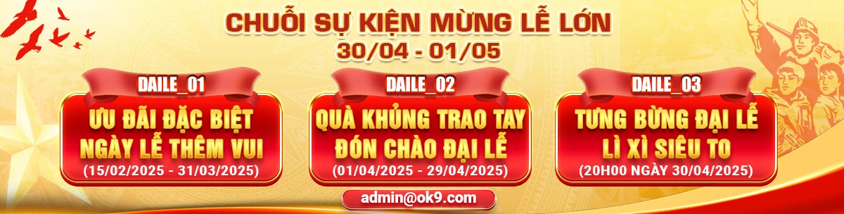 banner OK9 thể thao
