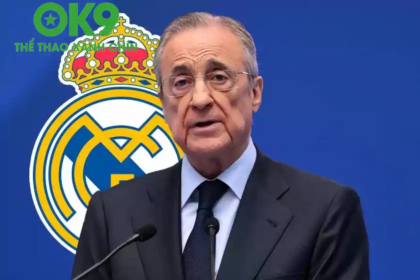 Chủ tịch Perez tỏ ra bất mãn với trọng tài bắt chính trận chung kết Cúp nhà Vua (Ảnh: Madrid News).