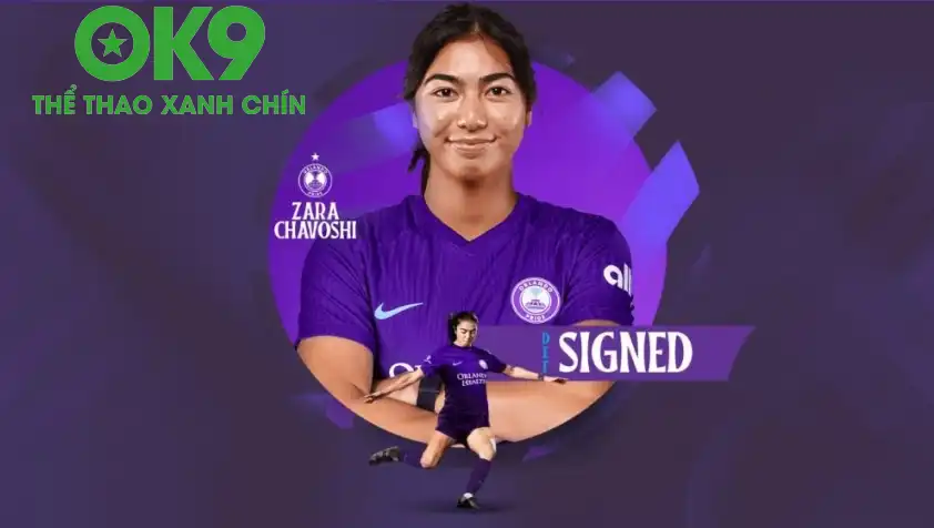 Chavoshi đang khoác áo CLB Orlando Pride (Ảnh: CLB) Chavoshi đang khoác áo CLB Orlando Pride (Ảnh: CLB)